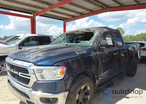 2020 Ram 1500 из США, поврежденный, VIN 1C6SRFBT3LN268046